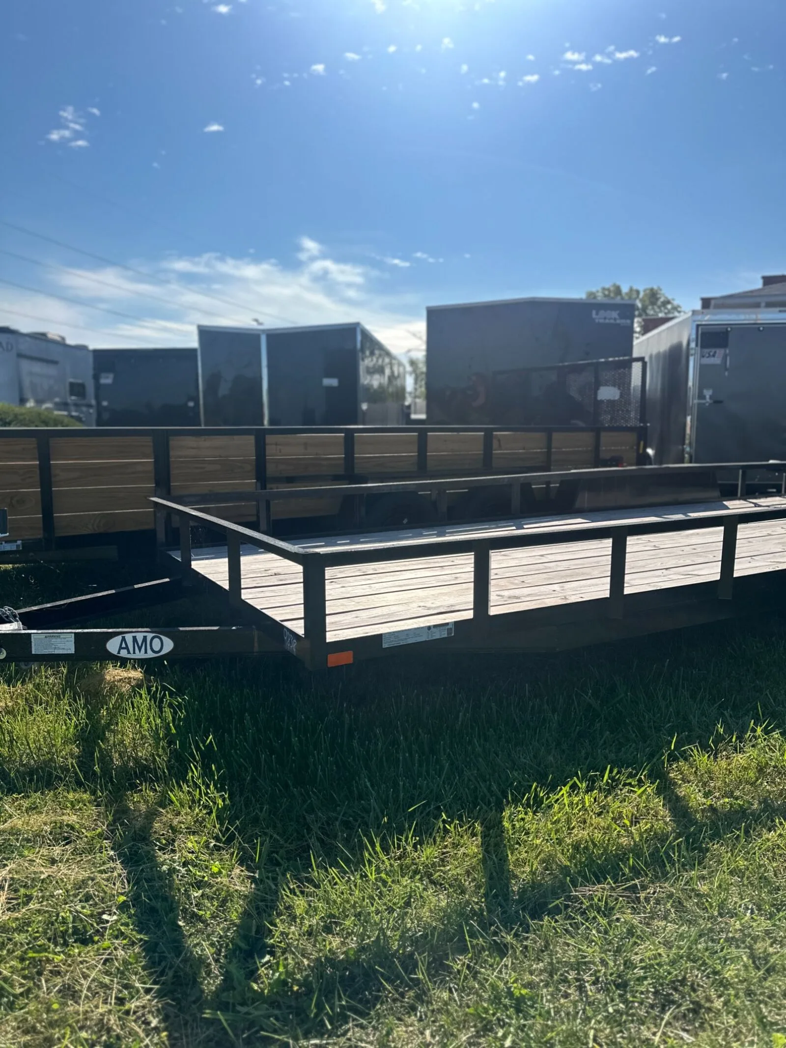 Blue Load Trail landscape trailer